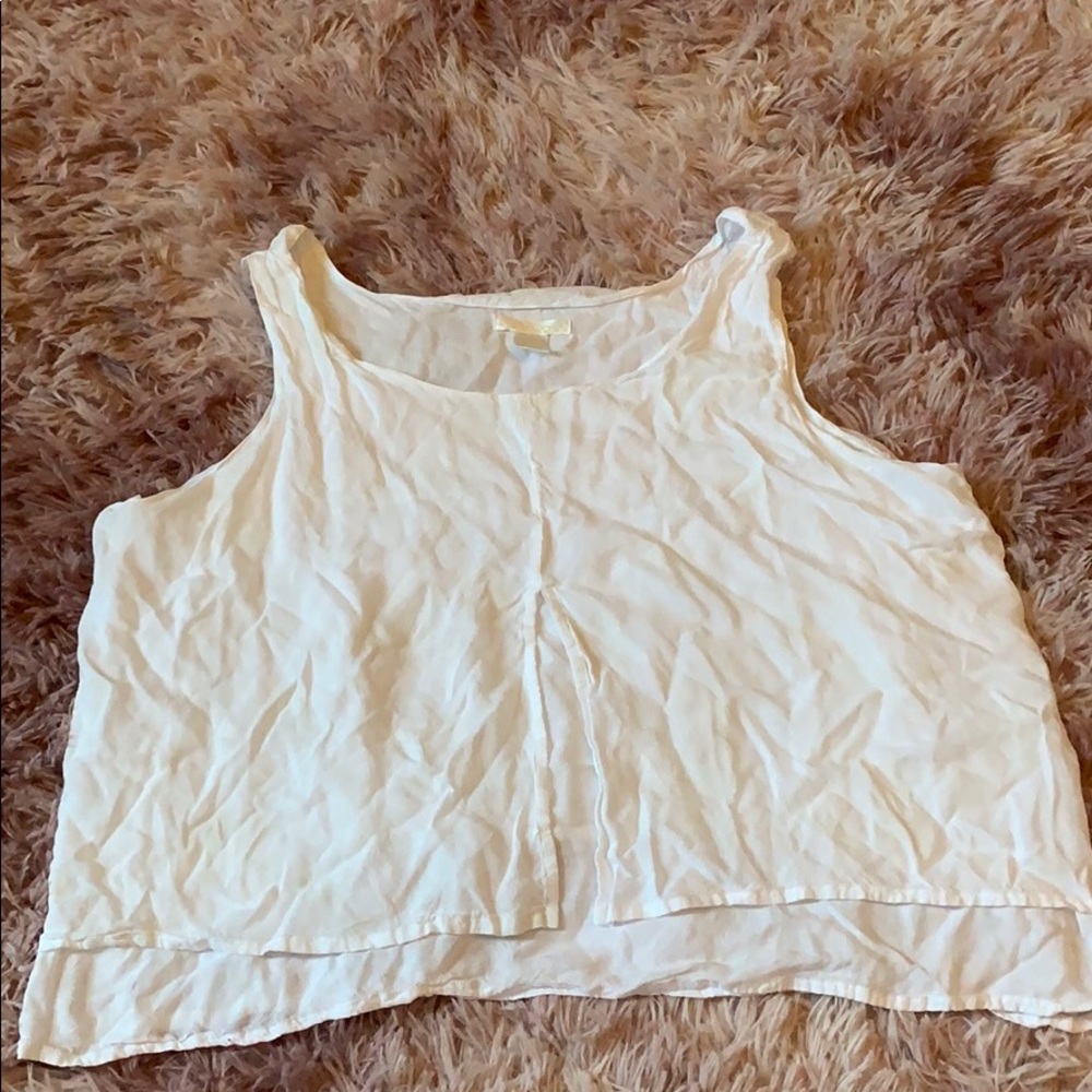 Whitewash Crop Top
